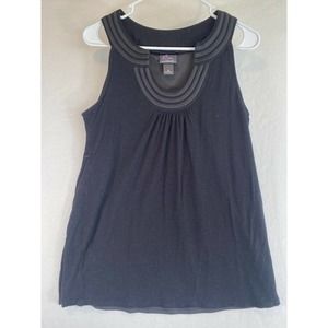 Oh Baby by Motherhood Maternity Womens Scoop Neck Sleeveless Top SZ M Black